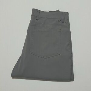 Callaway Golf Pants Performance Stretch Preppy Comfy Gray Men's size 34x32